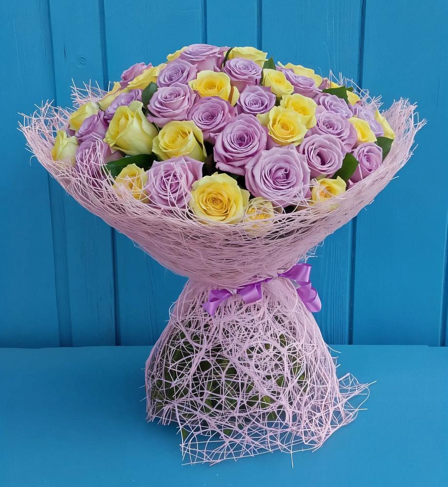 Букет 101 Волшебный Миг в Фосфоритный