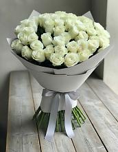 Букет 35 Белых роз в Фосфоритный