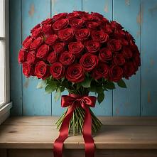 Букет Красные розы Блэк Меджик в Фосфоритный