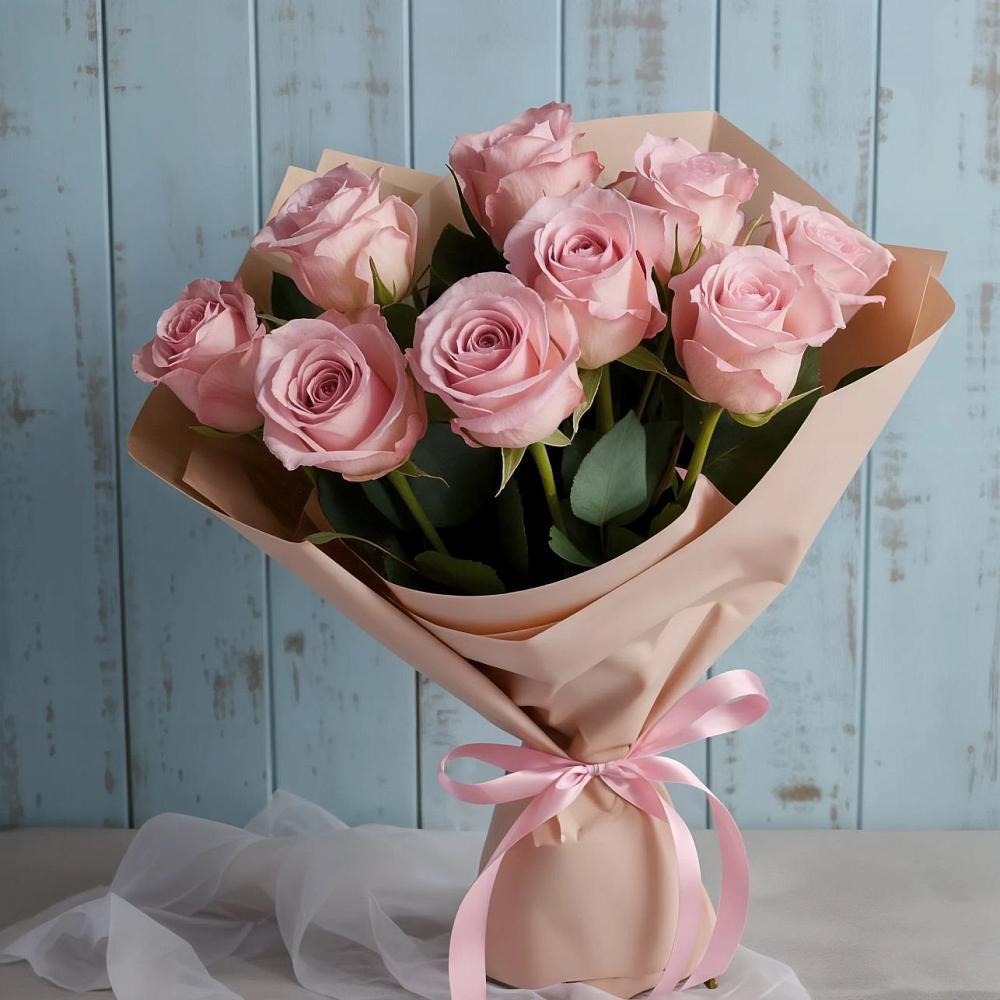 Букет цветов из: Розы в Фосфоритный