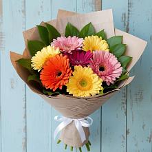 Букет цветов из:  Герберы в Фосфоритный
