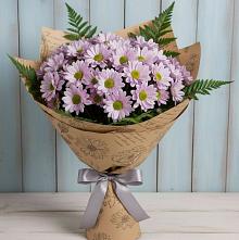Букет цветов из:  Хризантемы в Фосфоритный