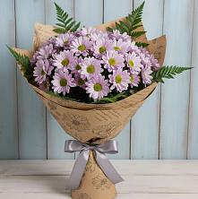 Букет цветов из:  Хризантемы в Фосфоритный