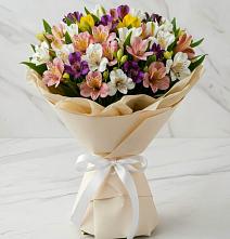 Букет цветов из:  Альстромерии в Фосфоритный