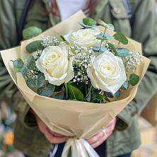 Букет цветов из:  Розы в Фосфоритный