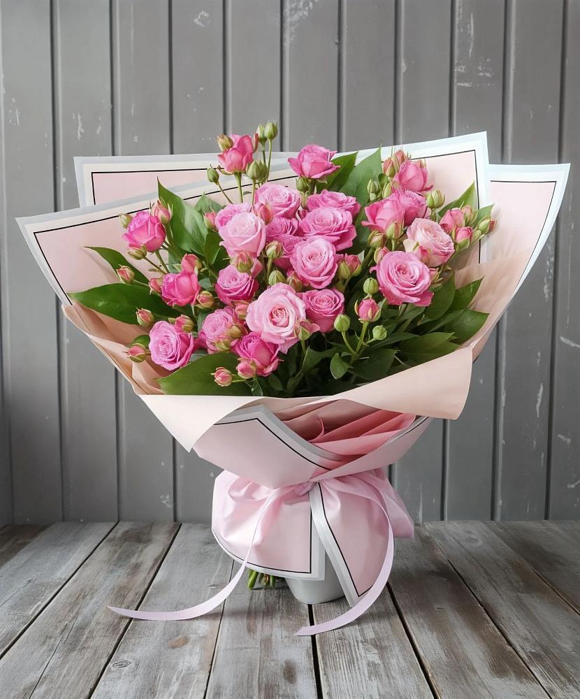 Букет Розовый кустик в Фосфоритный