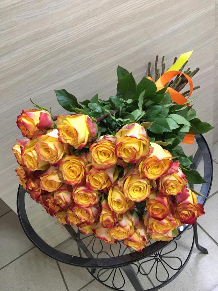 Букет Желтые розы в Фосфоритный