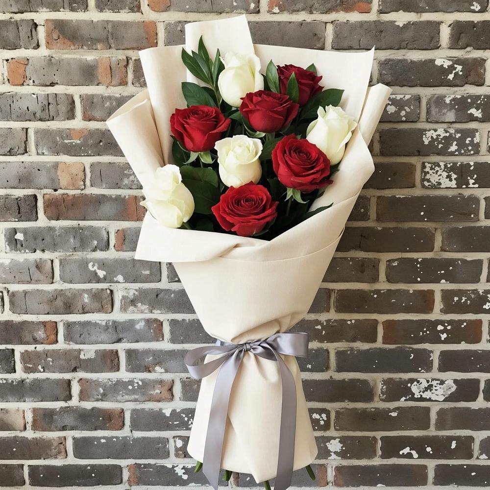 Букет цветов из: Розы в Фосфоритный