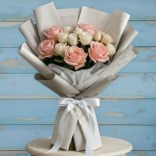 Букет цветов из:  Розы в Фосфоритный