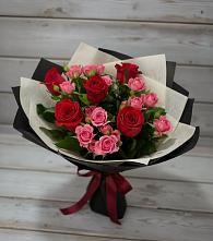 Букет цветов из:  Розы #REPLACE_PRED# Фосфоритный