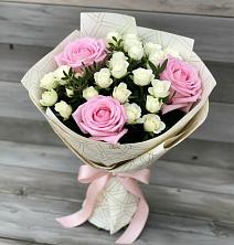 Букет цветов из:  Розы в Фосфоритный