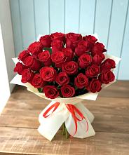 Букет 29 Красных роз в Фосфоритный