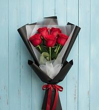 Букет цветов из:  Розы в Фосфоритный