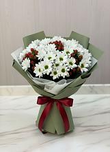 Букет цветов из:  Хризантемы в Фосфоритный