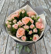 Букет цветов из:  Розы в Фосфоритный