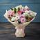 Букет цветов из: Хризантемы, Альстромерии и Розы в Фосфоритный